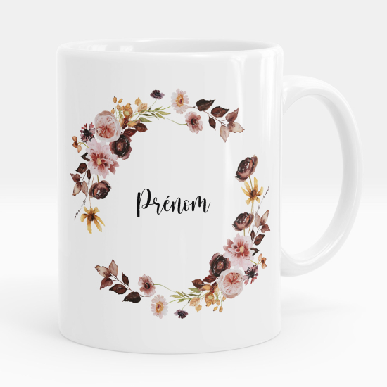 Tazza / Mug personalizzata - Fiori