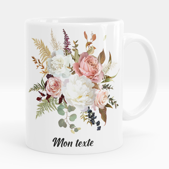 Tazza / Mug personalizzata - Fiori