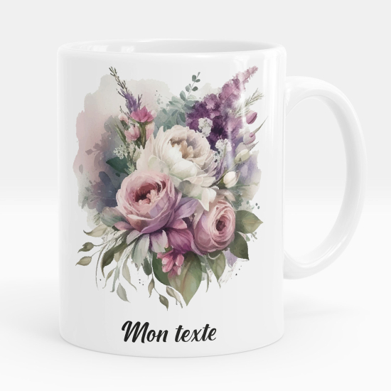 Tazza / Mug personalizzata - Fiori