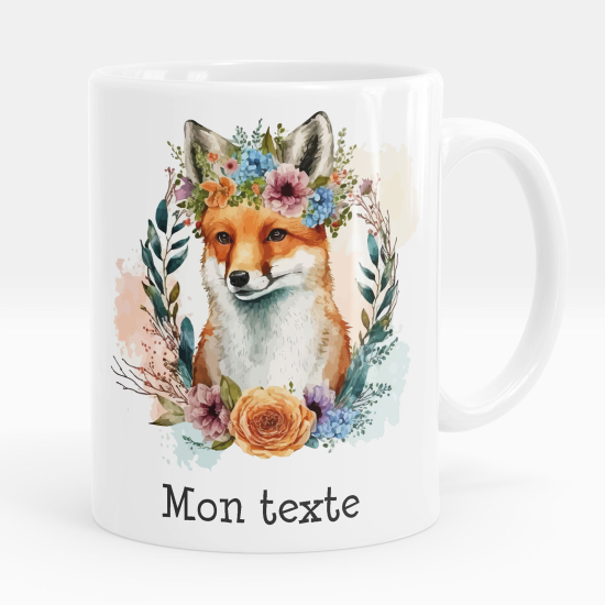 Tazza / Mug personalizzata - Fiori di volpe
