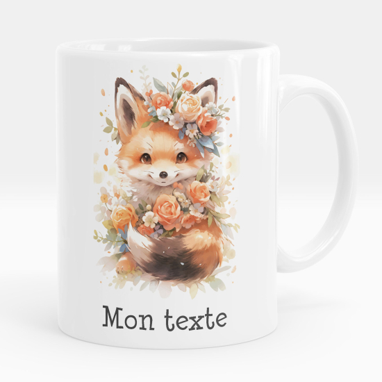 Tazza / Mug personalizzata - Fiori di volpe