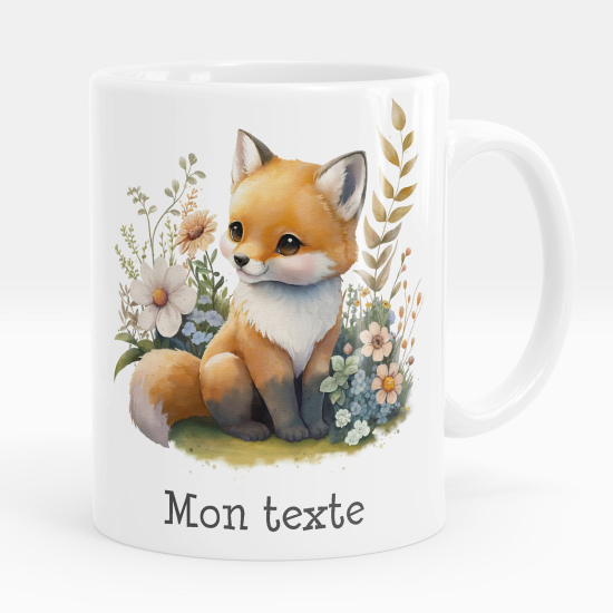 Tazza / Mug personalizzata - Fiori di volpe