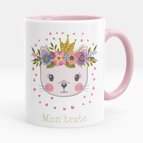 Tazza / Mug personalizzata - Gattina principessa