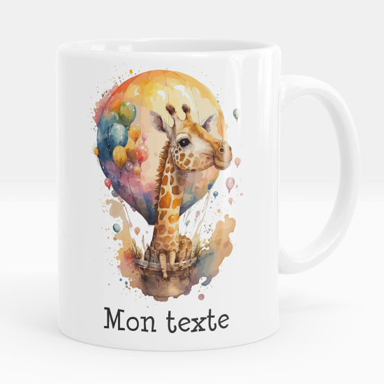 Tazza / Mug personalizzata - Giraffa Palloncini