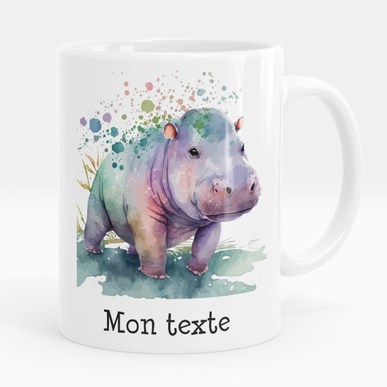 Tazza / Mug personalizzata - Ippopotamo