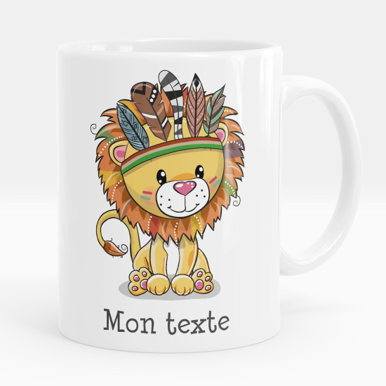 Tazza / Mug personalizzata - Leone indiano