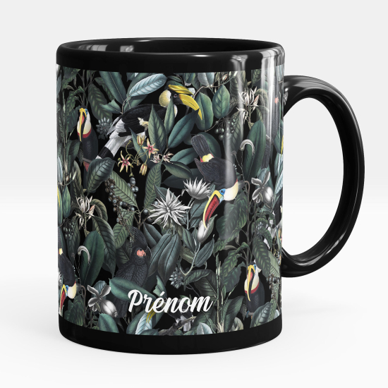 Tazza / Mug personalizzata Nero integrale - Tucani
