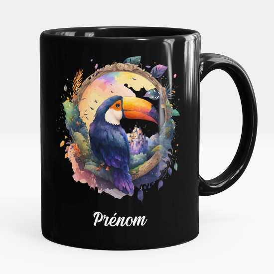Tazza / Mug personalizzata Nero integrale - Tucano