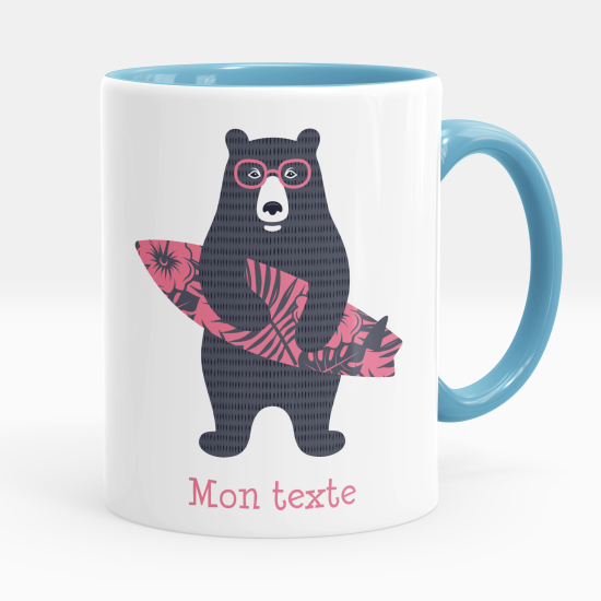 Tazza / Mug personalizzata - Orsetti surf