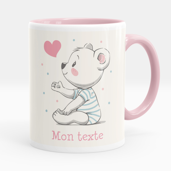 Tazza / Mug personalizzata - Orsetto cuore