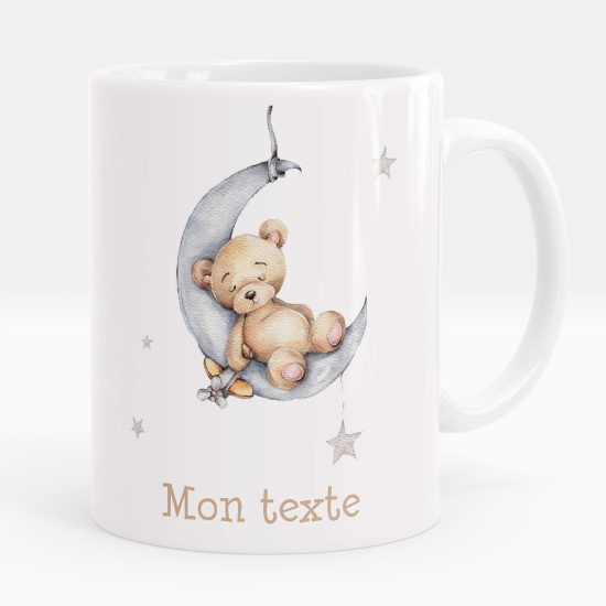 Tazza / Mug personalizzata - Orsetto luna