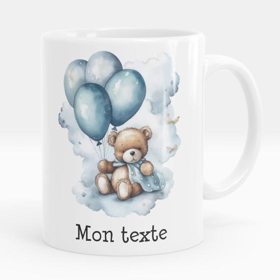 Tazza / Mug personalizzata - Orsetto Palloncini