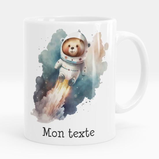 Tazza / Mug personalizzata - Orsetto razzo