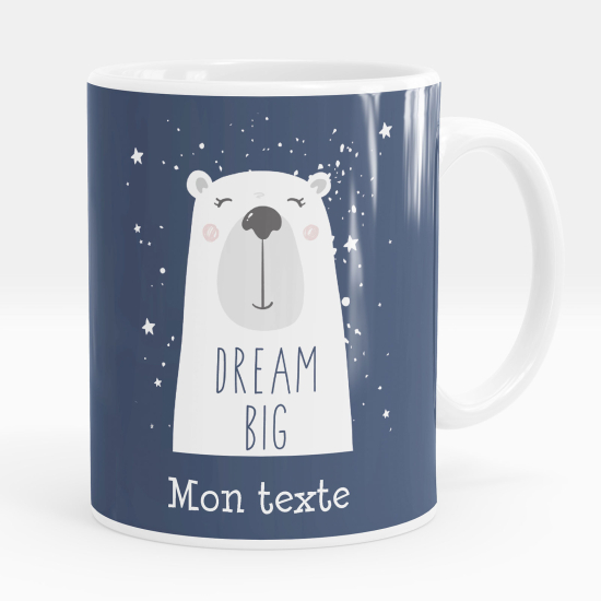 Tazza / Mug personalizzata - Orsi sognano in grande