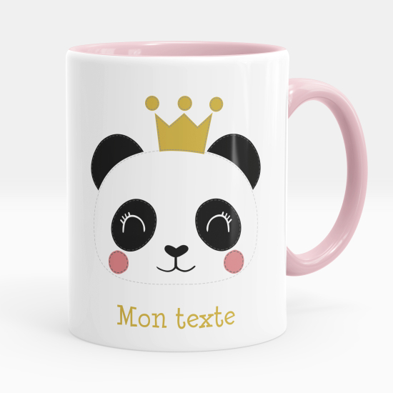 Tazza / Mug personalizzata - Panda principessa