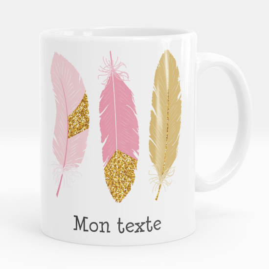 Tazza / Mug personalizzata - Piume
