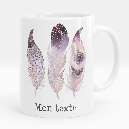 Tazza / Mug personalizzata - Piume