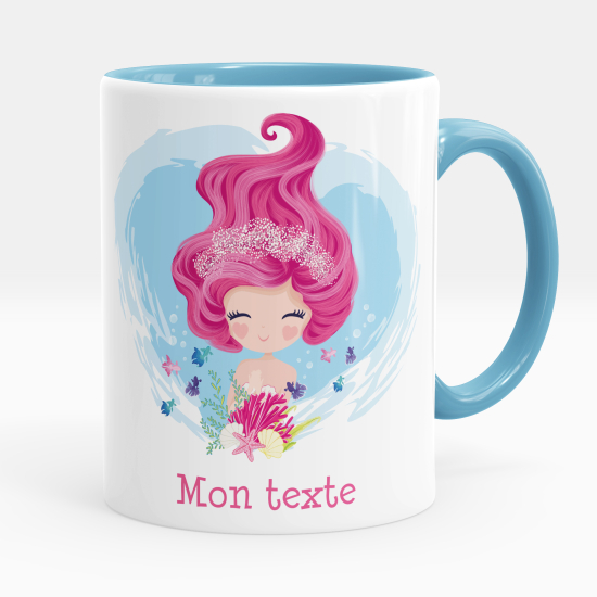 Tazza / Mug personalizzata - Sirena oceano