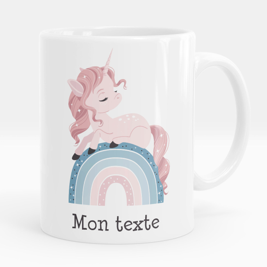 Tazza / Mug personalizzata - Unicorno arcobaleno