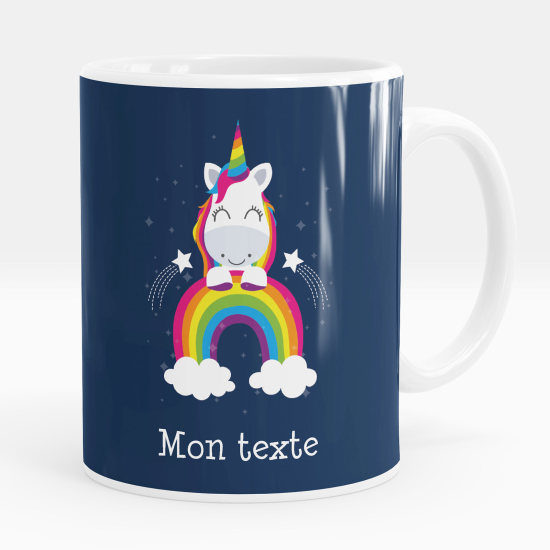 Tazza / Mug personalizzata - Unicorno arcobaleno