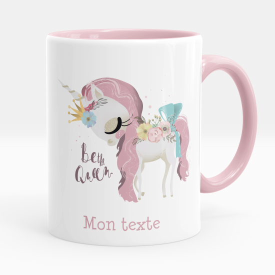 Tazza / Mug personalizzata - Unicorno sia la regina