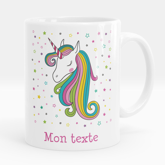 Tazza / Mug personalizzata - Unicorno stelle