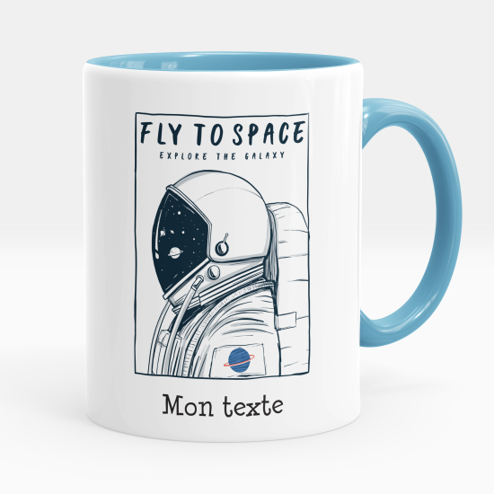 Tazza / Mug personalizzata - Vola nello spazio