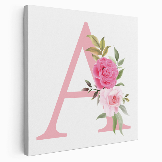 Tela monogram personalizzata - Lettera A