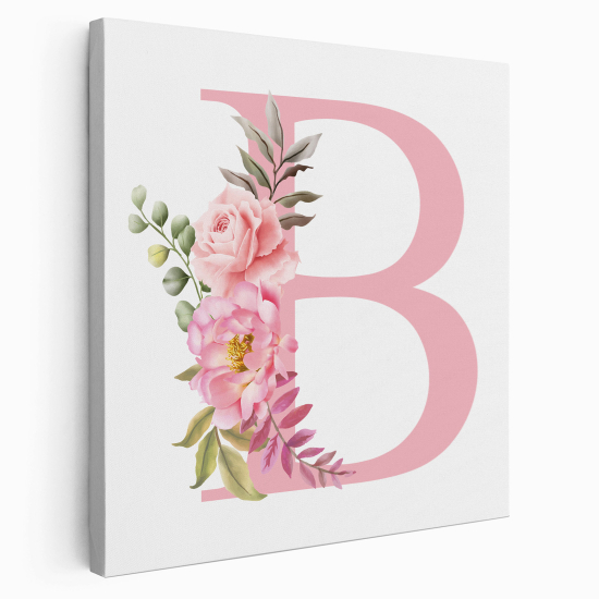 Tela monogram personalizzata - Lettera B