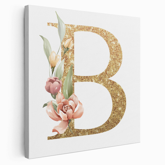 Tela monogram personalizzata - Lettera B