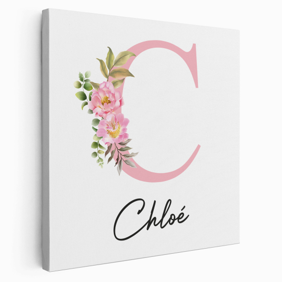 Tela monogram personalizzata - Lettera C