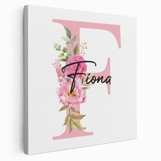 Tela monogram personalizzata - Lettera F