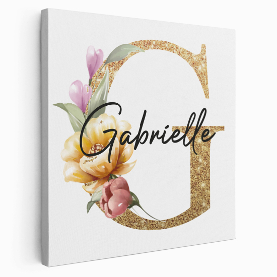 Tela monogram personalizzata - Lettera G