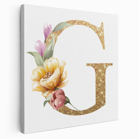 Tela monogram personalizzata - Lettera G