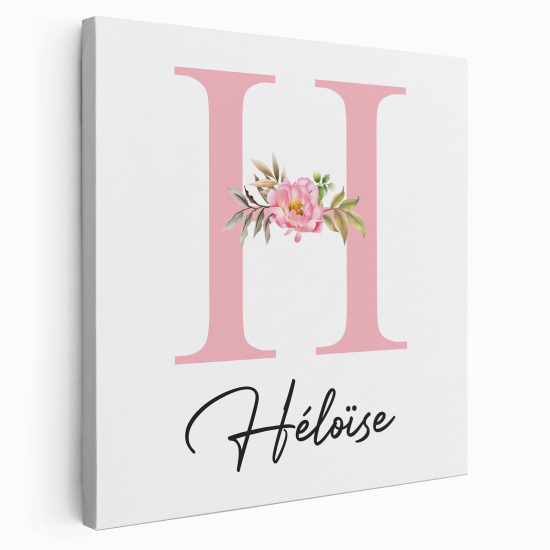 Tela monogram personalizzata - Lettera H