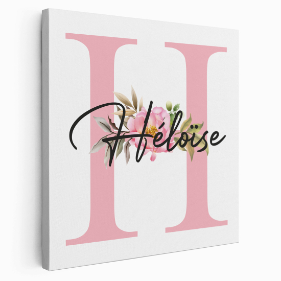Tela monogram personalizzata - Lettera H