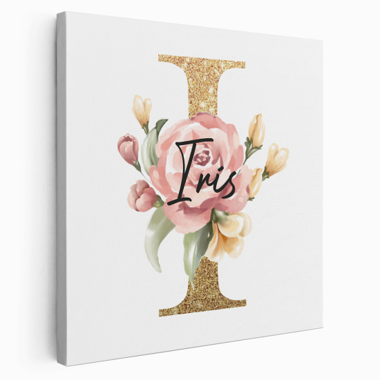 Tela monogram personalizzata - Lettera I