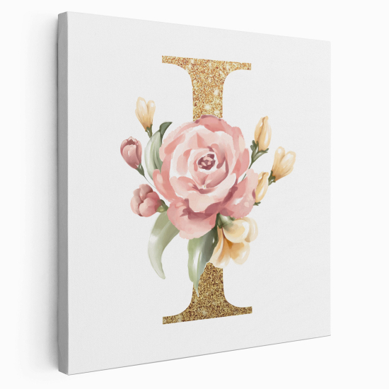 Tela monogram personalizzata - Lettera I