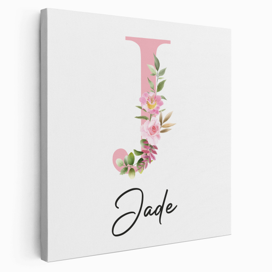Tela monogram personalizzata - Lettera J