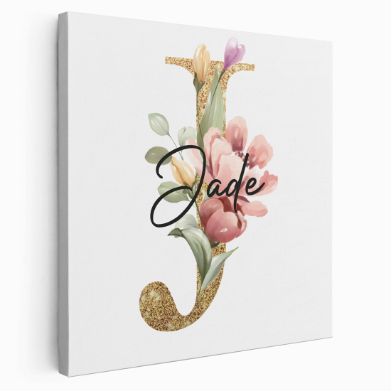 Tela monogram personalizzata - Lettera J