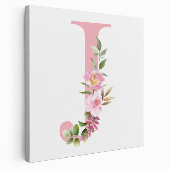 Tela monogram personalizzata - Lettera J