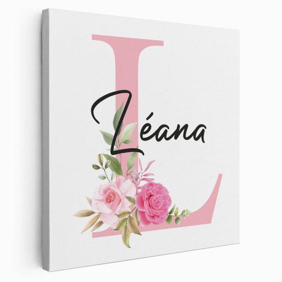 Tela monogram personalizzata - Lettera L
