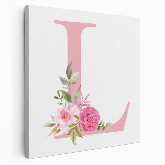 Tela monogram personalizzata - Lettera L