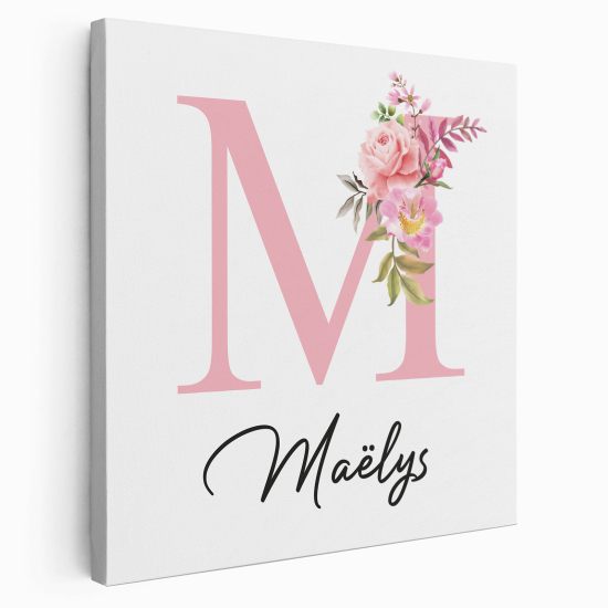 Tela monogram personalizzata - Lettera M
