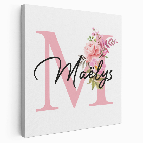 Tela monogram personalizzata - Lettera M