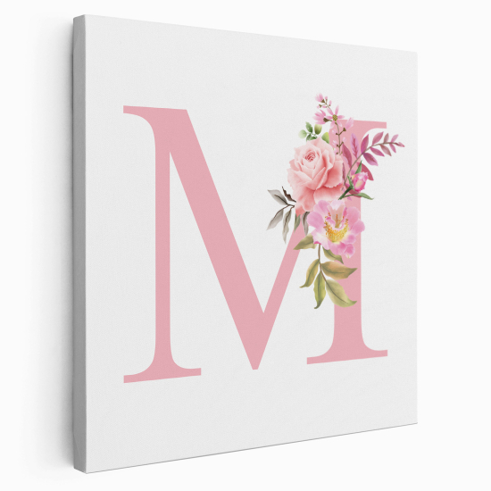 Tela monogram personalizzata - Lettera M