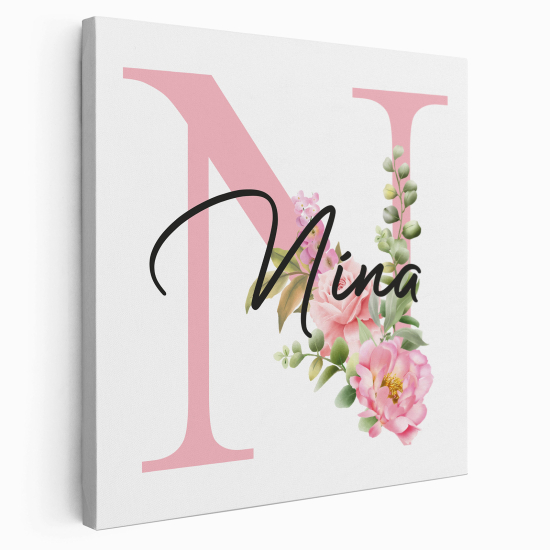 Tela monogram personalizzata - Lettera N