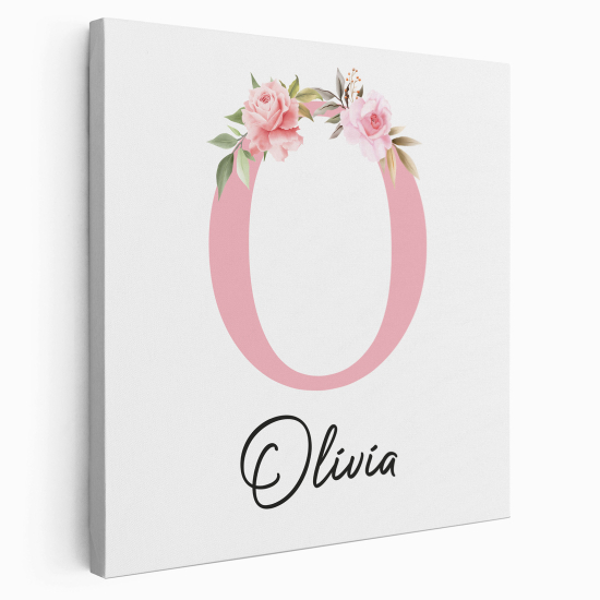 Tela monogram personalizzata - Lettera O