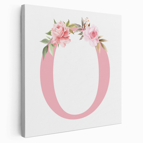 Tela monogram personalizzata - Lettera O