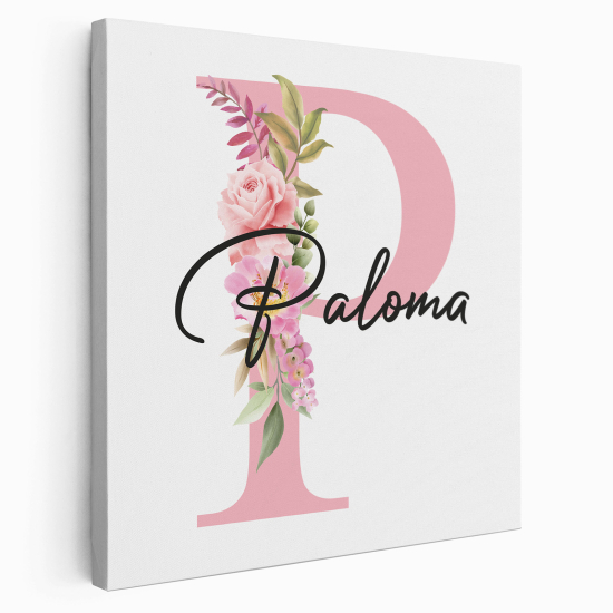 Tela monogram personalizzata - Lettera P